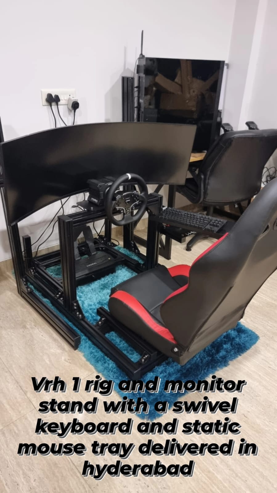 VRH-1 Aluminium Extrusion Cockpit with Bucket Seat