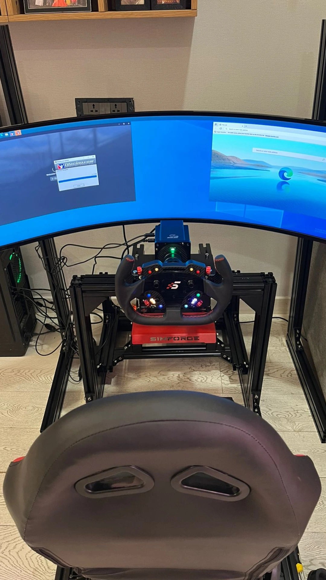 VRH-1 Aluminium Extrusion Cockpit with Bucket Seat