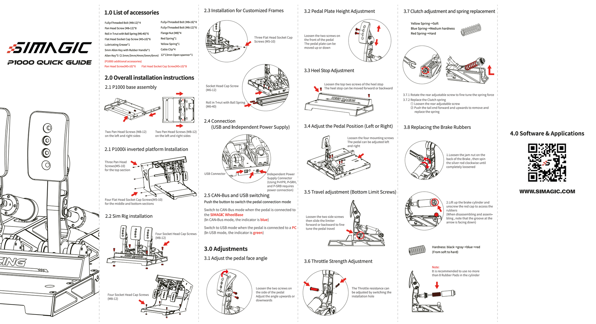 SIMAGIC P1000 MODULAR PEDALS In India - virtualracinghub ...